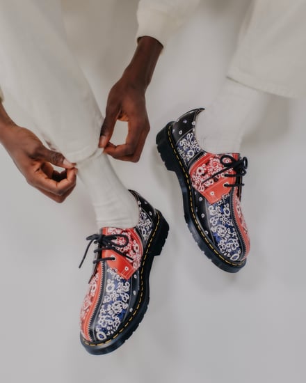 DR. MARTENS × NOMARHYTHM TEXTILE ビジュアル画像