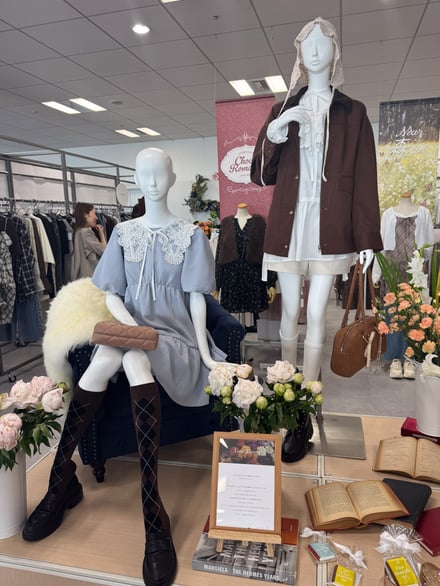展示会のマネキン