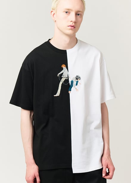 白黒のTシャツ
