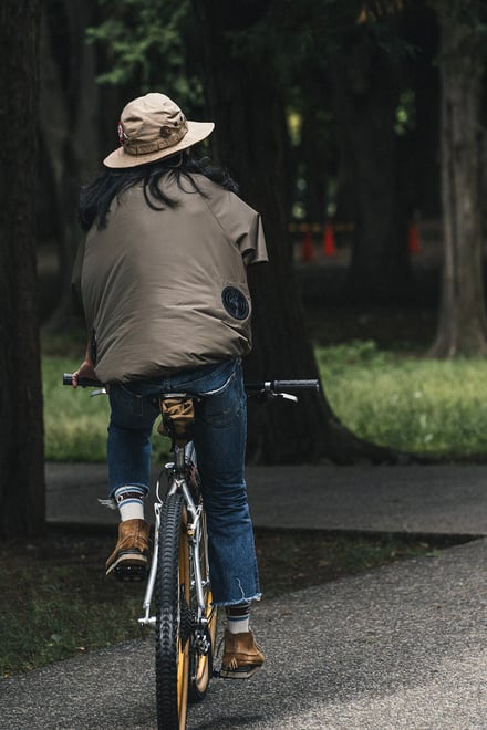 速乾Tシャツ型空調服リコ エア ファン