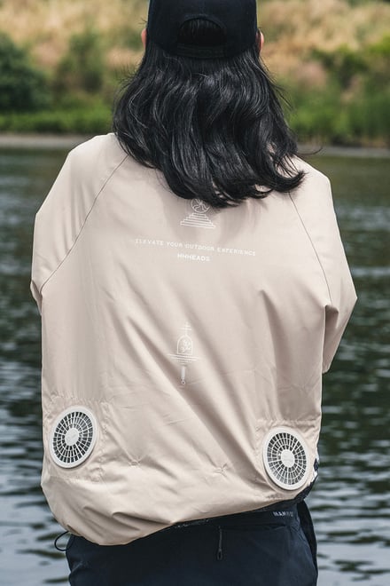 速乾Tシャツ型空調服リコ エア ファン