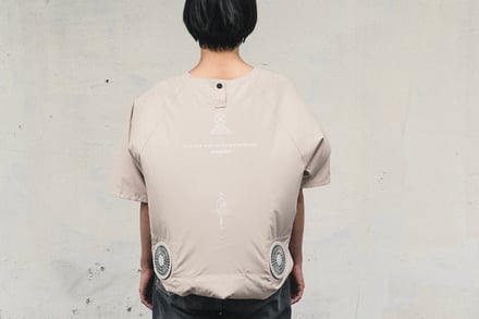 速乾Tシャツ型空調服リコ エア ファン