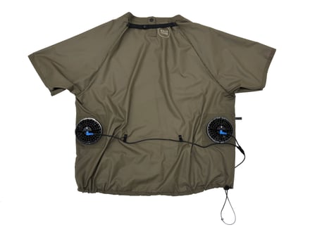速乾Tシャツ型空調服リコ エア ファン