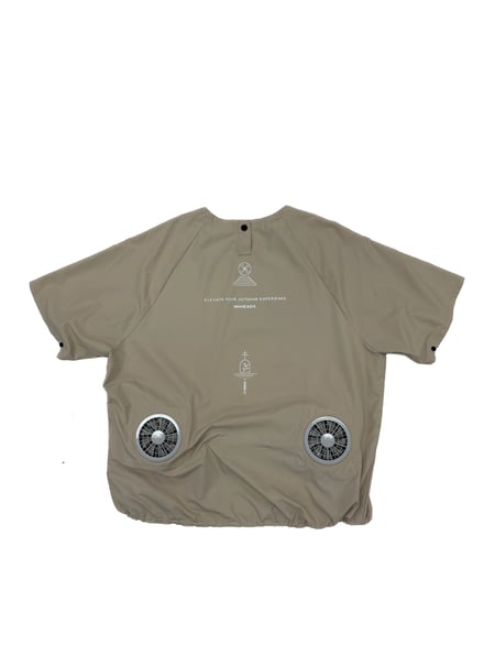 速乾Tシャツ型空調服リコ エア ファン