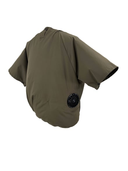 速乾Tシャツ型空調服リコ エア ファン