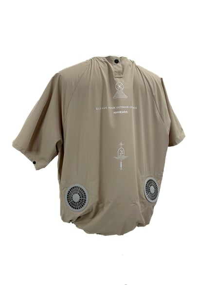 速乾Tシャツ型空調服リコ エア ファン
