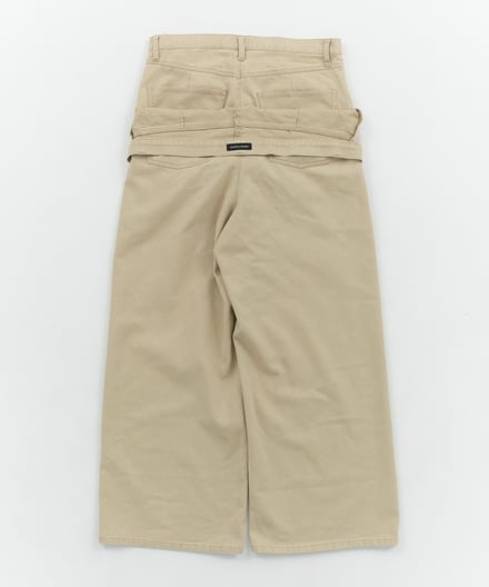 「HIROKI TSUZUKI」が販売する「DOUBLE WAIST PANTS」