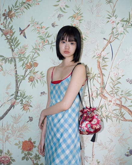 巾着バッグ