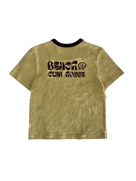 shell print T-shirtの画像