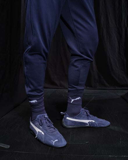 Balenciagaとプーマのコラボルック alt