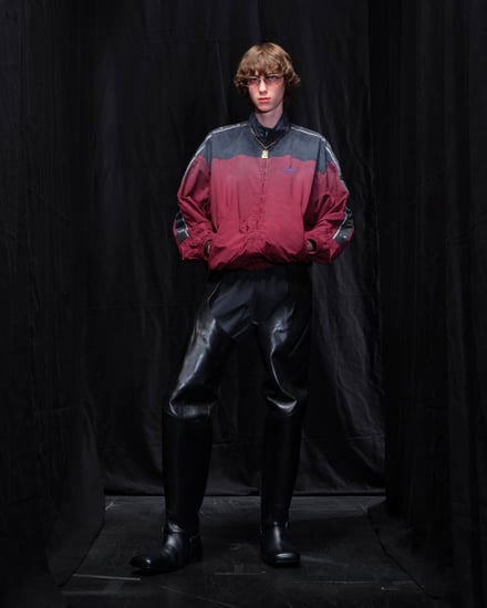 Balenciagaとプーマのコラボルック alt