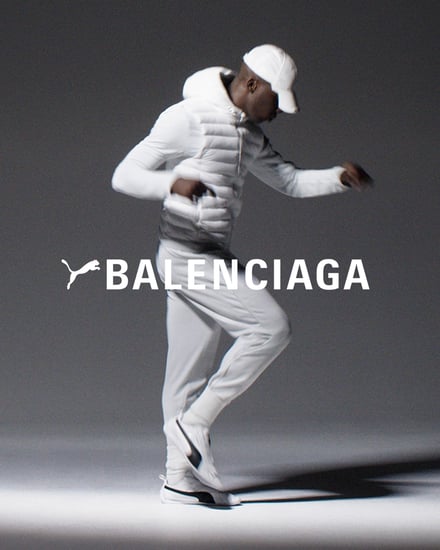 Balenciagaとプーマのコラボルック alt