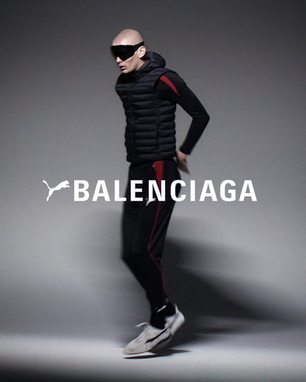 Balenciagaとプーマのコラボルック alt
