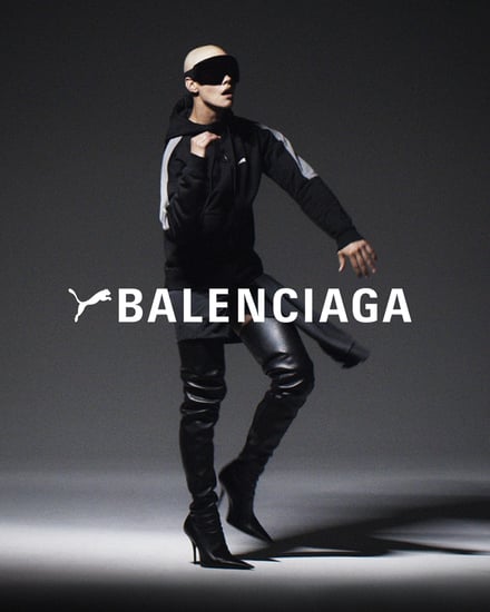 Balenciagaとプーマのコラボルック alt