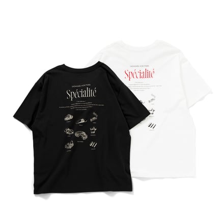 サダハル・アオキ・パリとシップスのコラボTシャツ