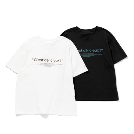サダハル・アオキ・パリとシップスのコラボTシャツ
