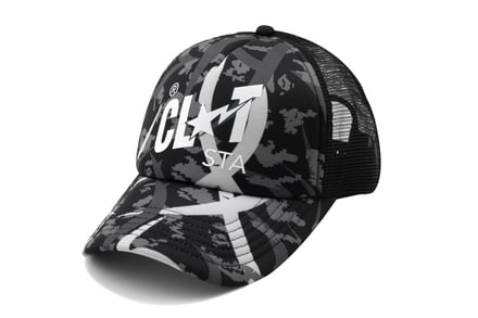 BAPE®︎ X CLOT EGRA CAMO TRUCKER CAP