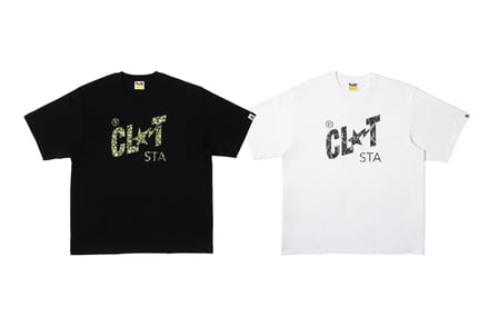 BAPE®︎ X CLOT CLOT STA RELAXED FIT TEE