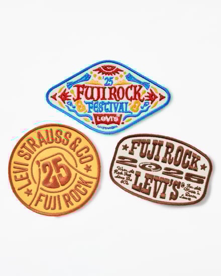 FUJI ROCK FESTIVAL × Levi’s®カスタマイズワッペン