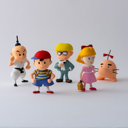 GOLDBOXシリーズ『MOTHER2』フィギュア5体セット