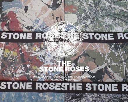 "The Stone Roses for bonjour records Official T-shirt" メインビジュアルB