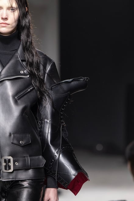 JUNYA WATANABE RIDERʼS JACKET CUSTOM W/1490Ⅰの着用画像