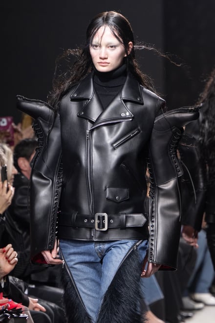 JUNYA WATANABE RIDERʼS JACKET CUSTOM W/1490 Ⅱの着用画像