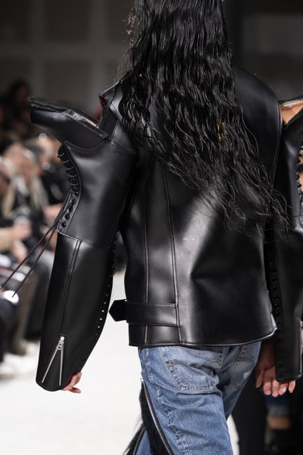 JUNYA WATANABE RIDERʼS JACKET CUSTOM W/1490 Ⅱの着用画像