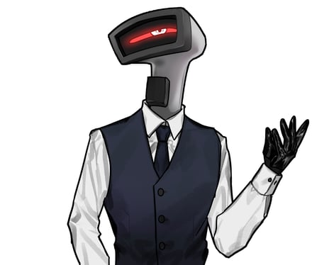 店長のイラスト