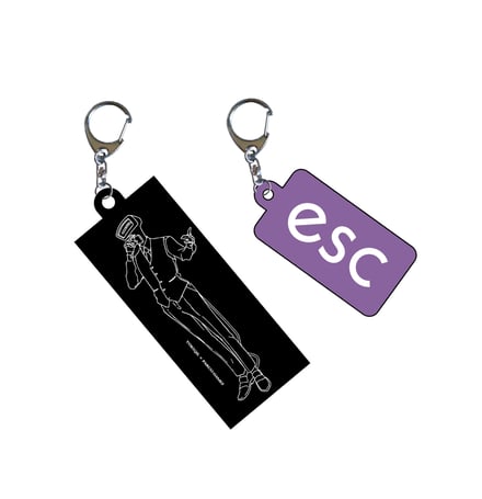 escと店長のキーホルダー アイテム画像
