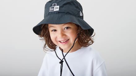 NEW ERA®×familiar コラボレーションアイテム ヴィジュアル