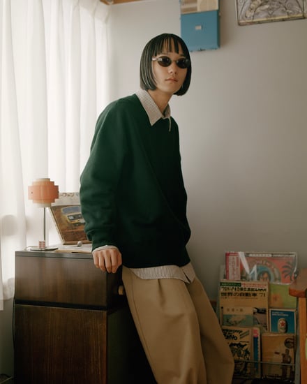 STUDIO NICHOLSONとBEAMS PLUSのカプセルコレクションのルック画像