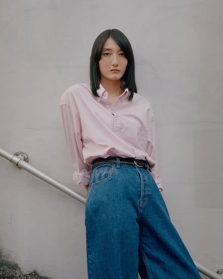 STUDIO NICHOLSONとBEAMS PLUSのカプセルコレクションのルック画像