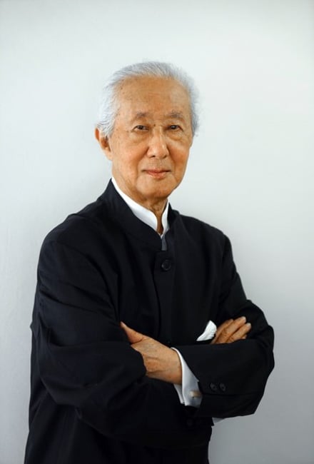 磯崎新のポートレート