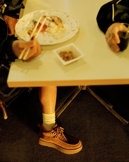 UGGのブーツを履いた人たち