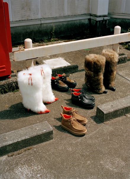 UGGのブーツを履いた人たち