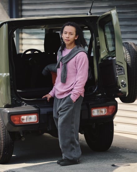 UNIQLO and NEEDLESのフリースコレクションのルック画像