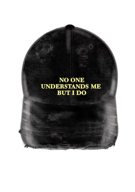 (DDNUBIAN) DAD HAT / BLK λ