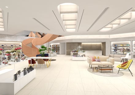 Francfranc 青山店のイメージパース