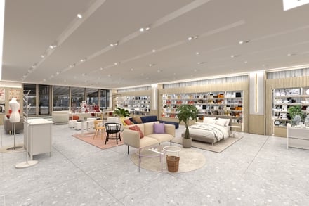 Francfranc 青山店のイメージパース