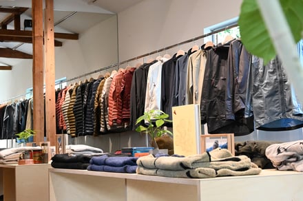 クレッタルムーセンが原宿にオープンした直営店の画像