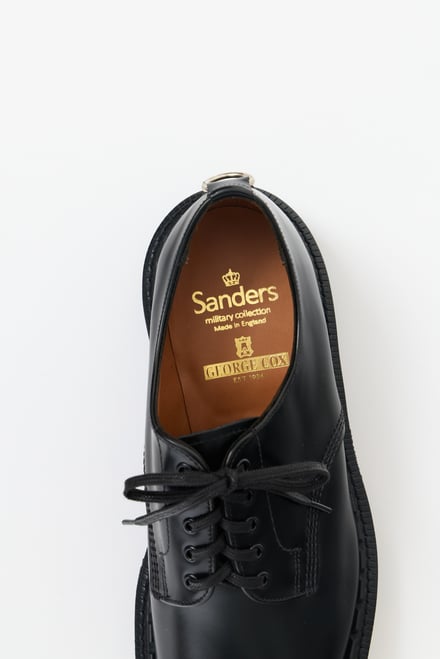 SANDERS MILITARY COLLECTION × GEORGE COX “GEORGE COX MILITARY DERBY SHOE“