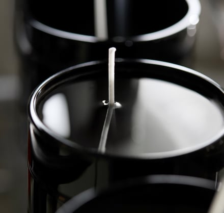 黒のキャンドル