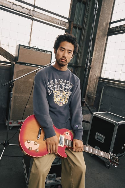 Champion「SWEATS FOR ALL」ヴィジュアル