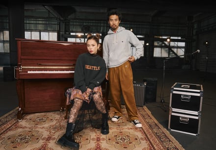 Champion「SWEATS FOR ALL」ヴィジュアル