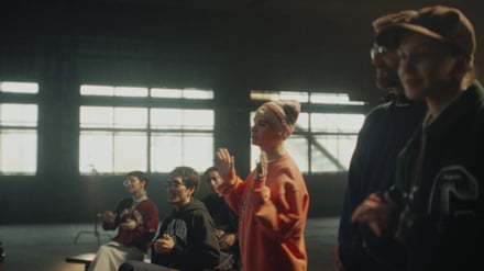 Champion「SWEATS FOR ALL」ヴィジュアル