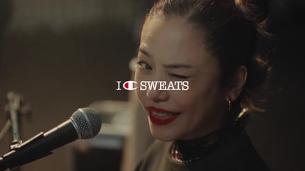 Champion「SWEATS FOR ALL」ヴィジュアル