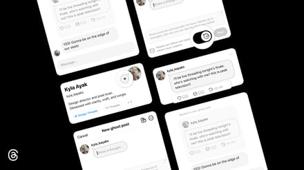 スレッズの画面