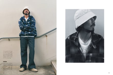 EXILE TAKAHIROを起用したヴァンキッシュ マガジン画像