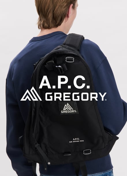 A.P.C.とグレゴリーのコラボバッグ